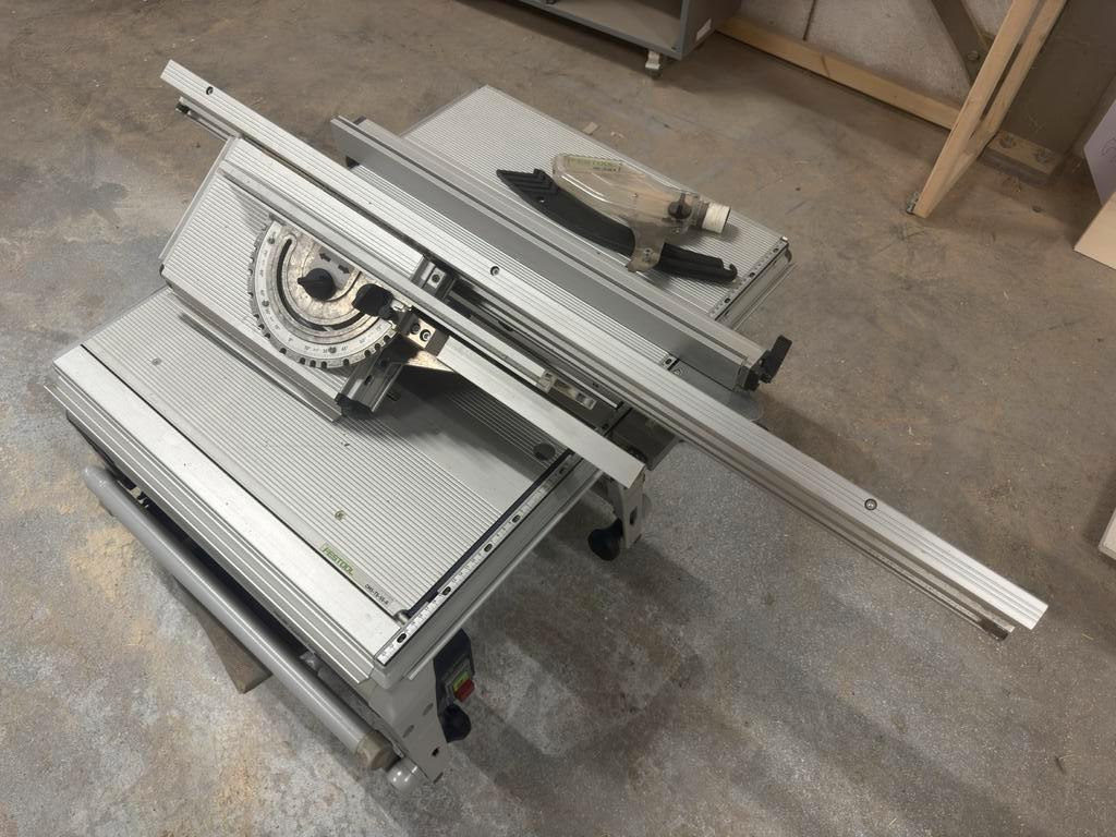 Festool CMS TS 55 incl cirkelzaag, Doe-het-zelf en Verbouw, Gereedschap | Zaagmachines, Ophalen, Gebruikt, Invalzaag, 30 tot 70 mm
