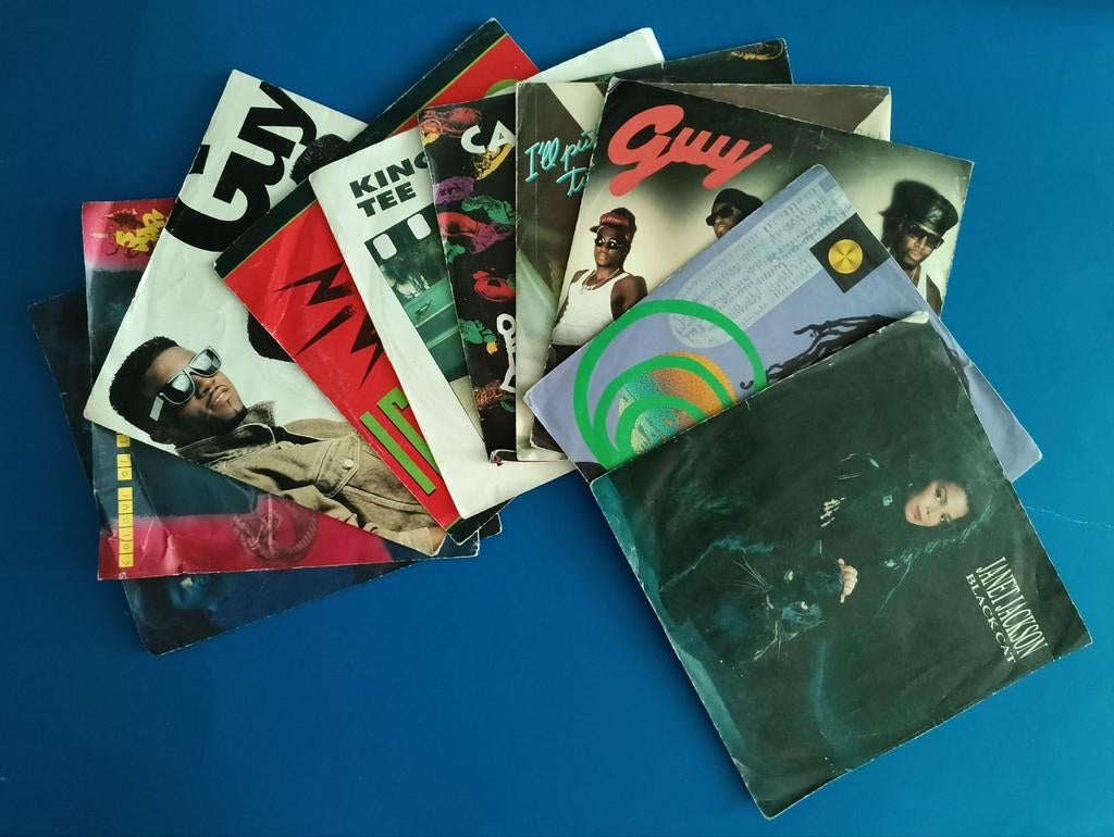10x vinyl singles 80s / 90s – R&B / Hip Hop / Pop (Janet Jac, Cd's en Dvd's, Vinyl | Hiphop en Rap, Ophalen of Verzenden, 1985 tot 2000