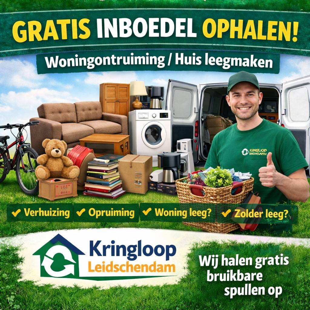 Gratis inboedel ophalen – woningontruiming / huis leegmaken, Huis en Inrichting, Complete inboedels, Ophalen