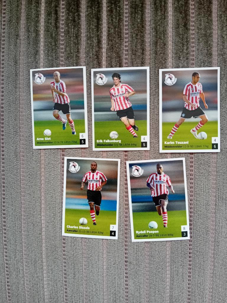 5 AH plaatjes SPARTA, Ophalen of Verzenden, Zo goed als nieuw, Sparta, Poster, Plaatje of Sticker