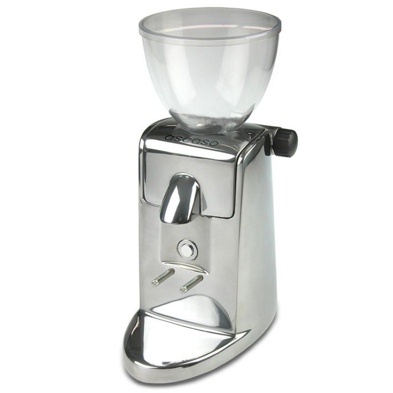 ASCASO Steel RVS bonenmaler - Strak en gebruiksvriendelijk, Gebruikt, Overige modellen, 1 kopje, Koffiebonen