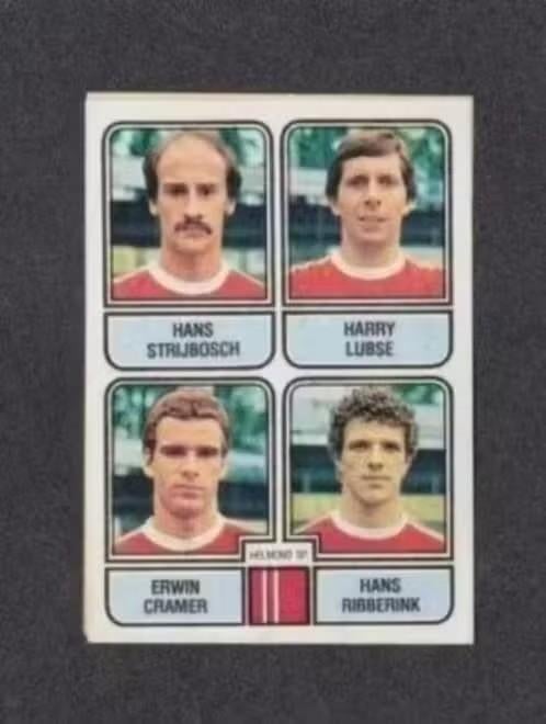 Voetbalplaatje Panini Helmond Sport Lubse Strijbosch Cramer, Ophalen of Verzenden, Zo goed als nieuw