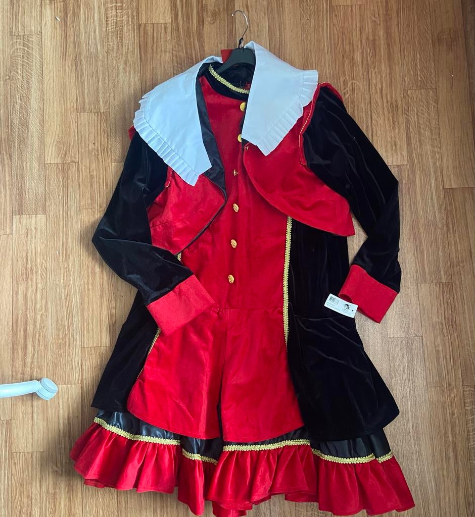 Pietenjurk rood-zwart maat XXL - Nieuw met kaartje, Thetru, -, Verzenden, Maat 46/48 (XL) of groter