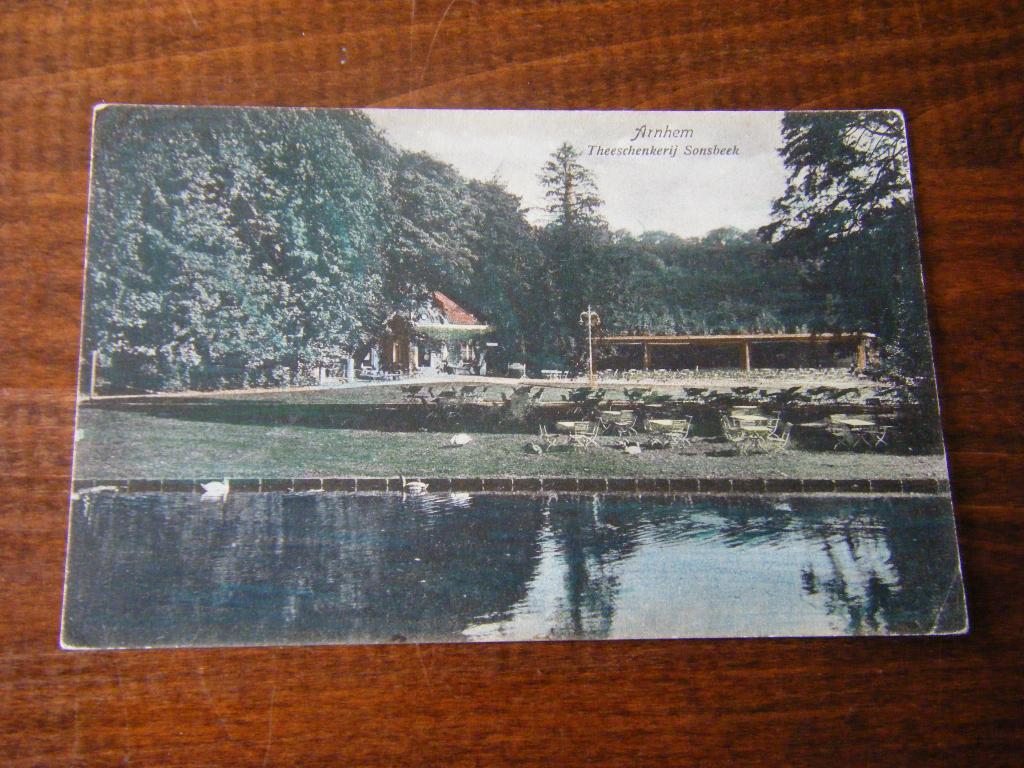 T37 - Arnhem - Sonsbeek - Theeschenkerij - 1918 - Mooi/Oud, Ophalen of Verzenden, Voor 1920, Gelderland