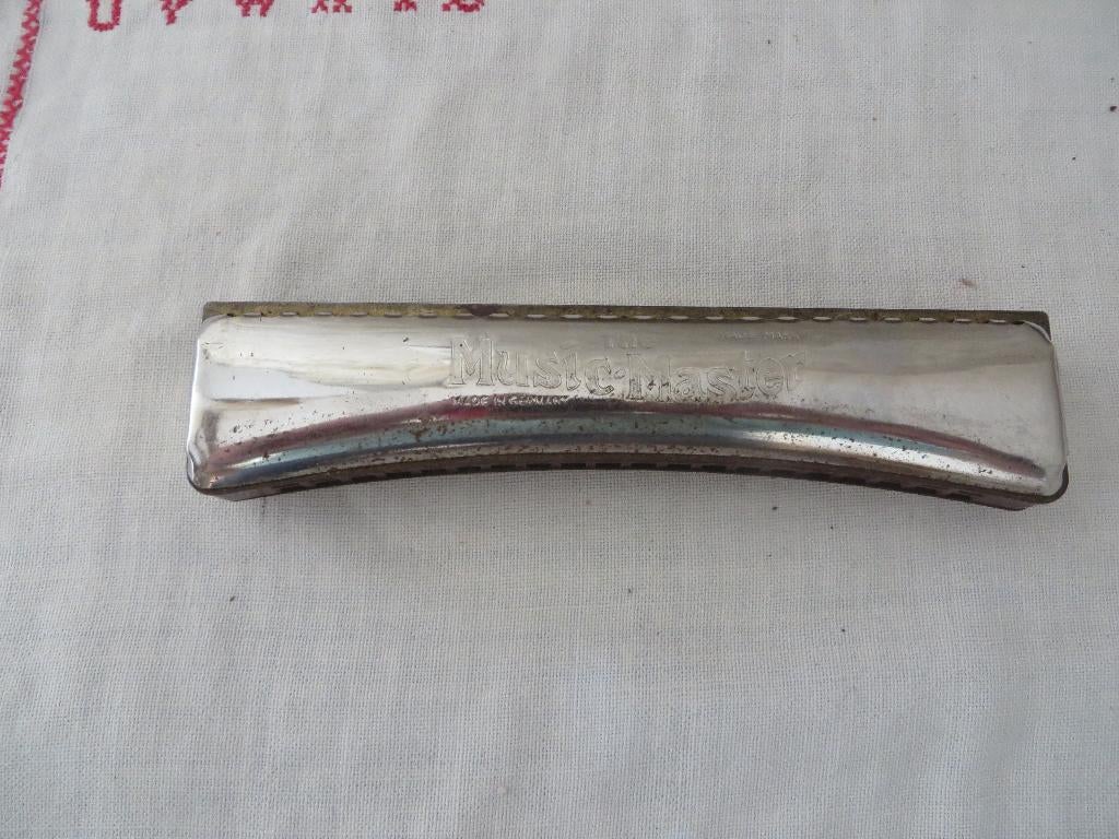 Music Master Tremolo mondharmonica, Muziek en Instrumenten, Blaasinstrumenten | Mondharmonica's, Ophalen of Verzenden, Gebruikt