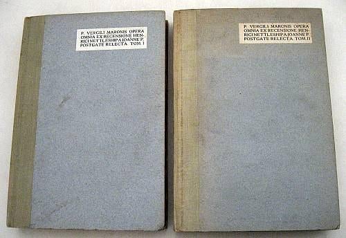 P Vergili Maronis Opera Omnia 1912 2 delige set gelimiteerde, Ophalen of Verzenden