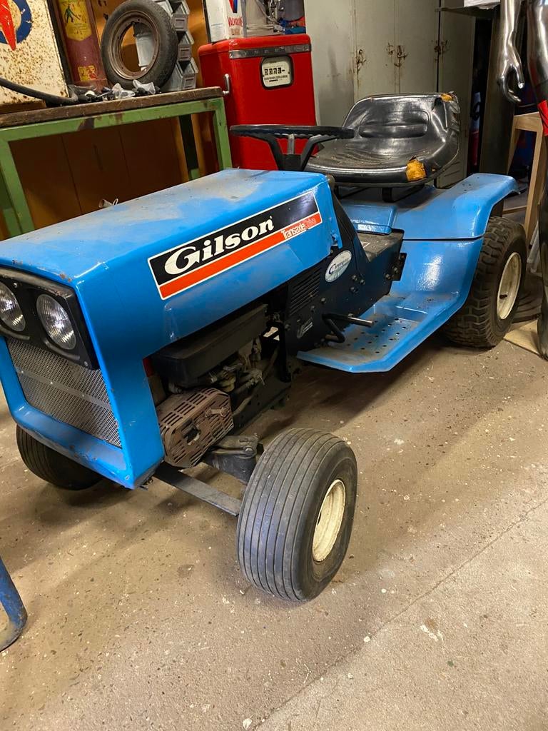 Gilson transaxle zitmaaier minitractor kleine tractor, Ophalen, Gebruikt