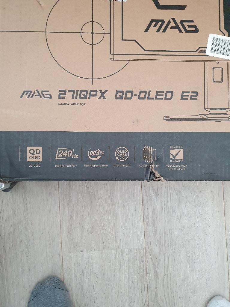 Gaming monitor, Computers en Software, Monitoren, Gaming, MSI, Zo goed als nieuw, Quad HD (2K)