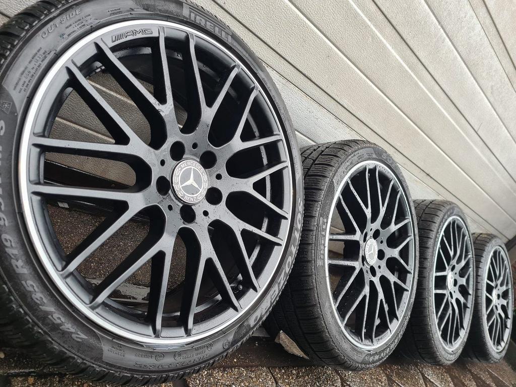 19" Mercedes AMG A35 CLA45 A45 A45s W176 W177 velgen winter, 19 inch, -, -, Banden en Velgen