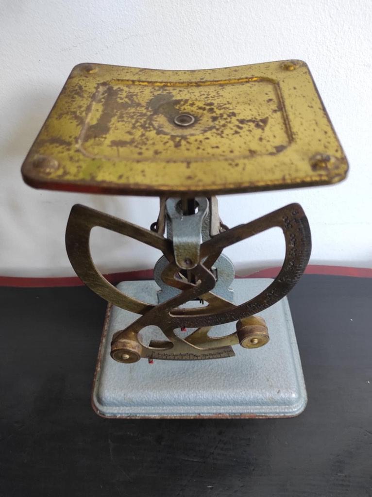 Antieke brieven weegschaal / brievenweger, Antiek en Kunst, Antiek | Kantoor en Zakelijk, Ophalen of Verzenden