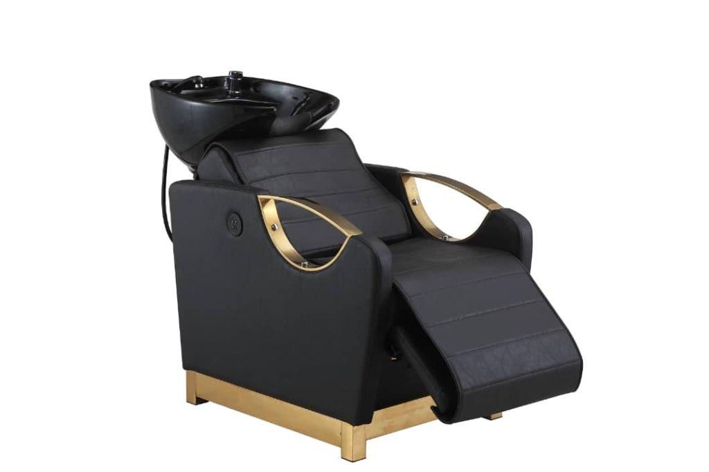 Nieuw wasunit gold massage voetsteun kapper electrische, Huis en Inrichting, Woonaccessoires | Overige, Nieuw, Leer, Zwart, Overige stijlen