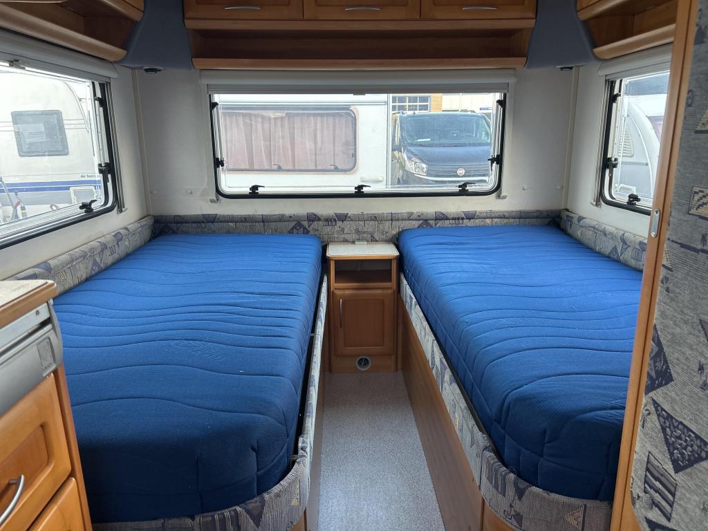 KNAUS 500 TL AZUR VOORTENT ENKELE BEDDEN, Caravans en Kamperen, Caravans, Rondzit, Bedrijf, Knaus, Overige typen