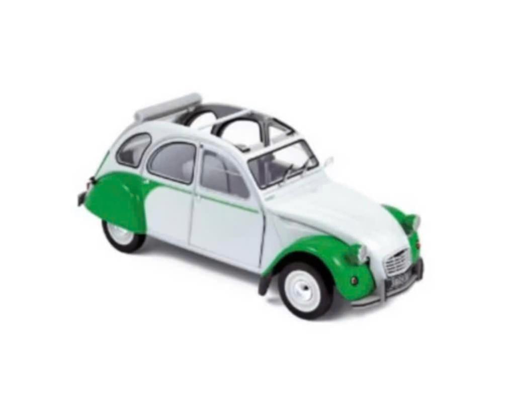 CITROEN 2CV DOLLY 1985 Groen & Wit 1/18 NOREV Ref. 181512, Verzenden, Nieuw, Auto, Norev
