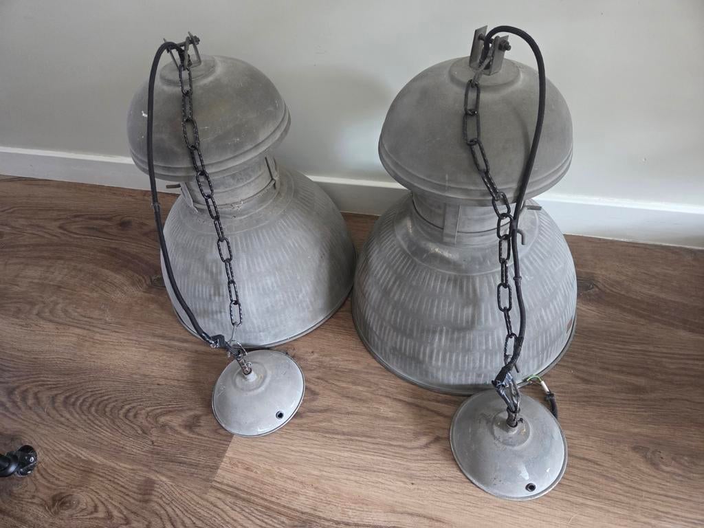 HK Living hanglampen, Ophalen, 50 tot 75 cm, Zo goed als nieuw, Metaal