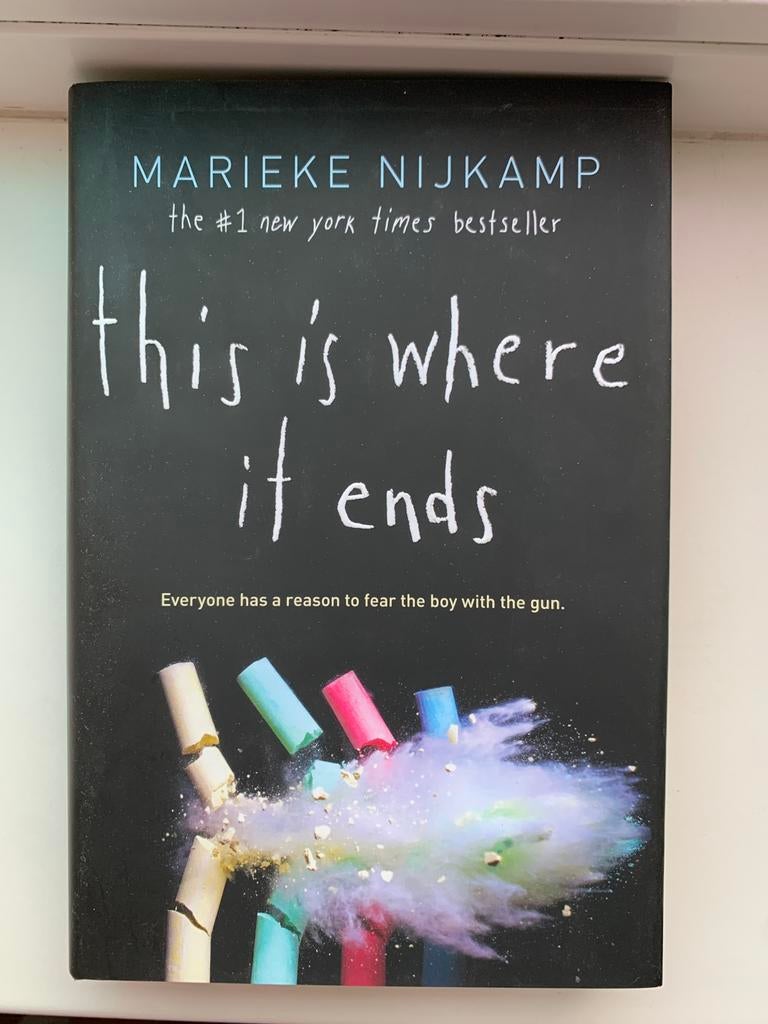 Marieke Nijkamp - This Is Where It Ends, Ophalen of Verzenden, Zo goed als nieuw, Marieke Nijkamp
