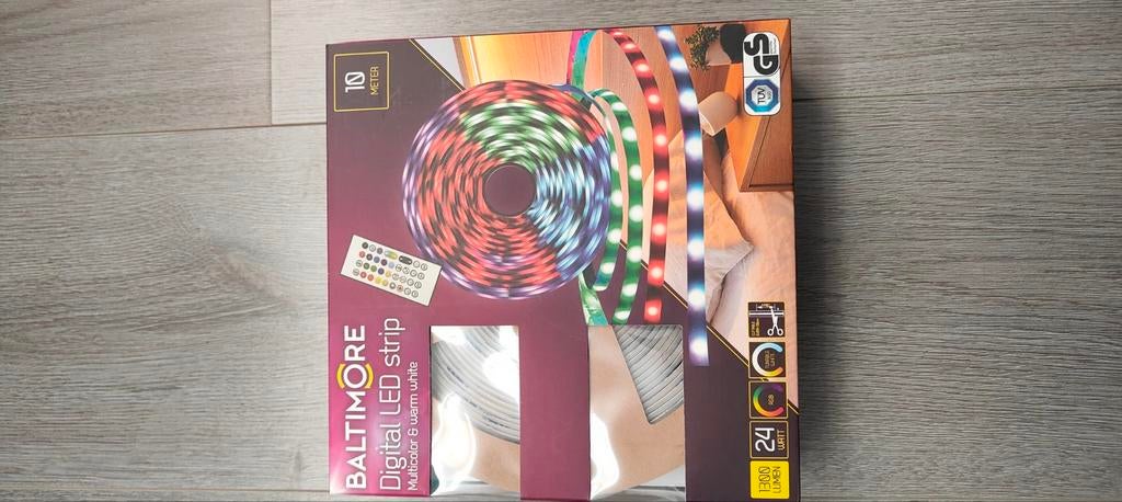 Nieuwe Baltimore Digital LED strip 10 meter, Ophalen, Nieuw