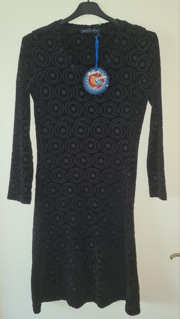 Nieuwe zwarte jurk S 36 Bakery Ladies black dress jurkje, Zwart, Nieuw, Ophalen of Verzenden, Bakery Ladies