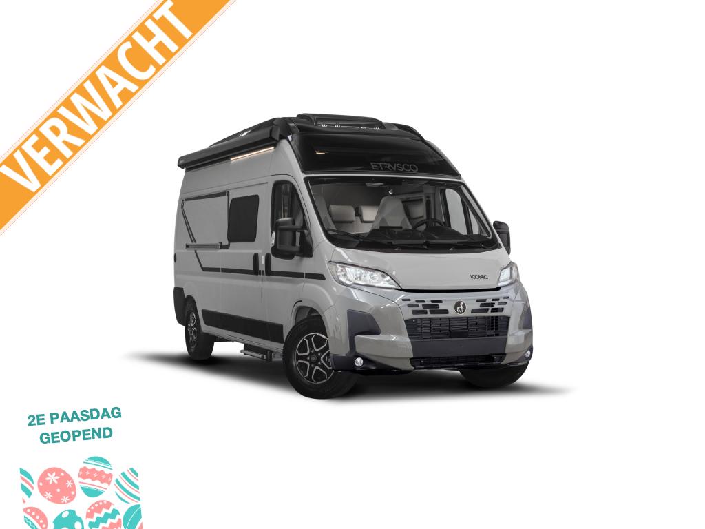 Etrusco 640 SB PLUS Enkele bedden Diesel verwarming, Automaat, Buscamper of Camperbus, Luifel, Fiat