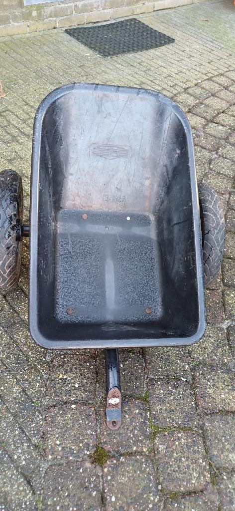 Stoere stevige zwarte Berg kar., Ophalen, Gebruikt, Berg, Met kar of aanhanger