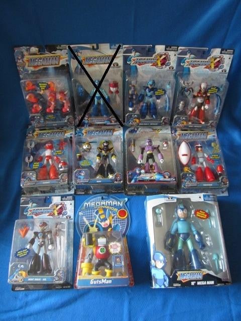 Megaman Mega Man figuur ~ Rush, Zero, Dr Wily, Dr Light etc, Ophalen of Verzenden, Zo goed als nieuw