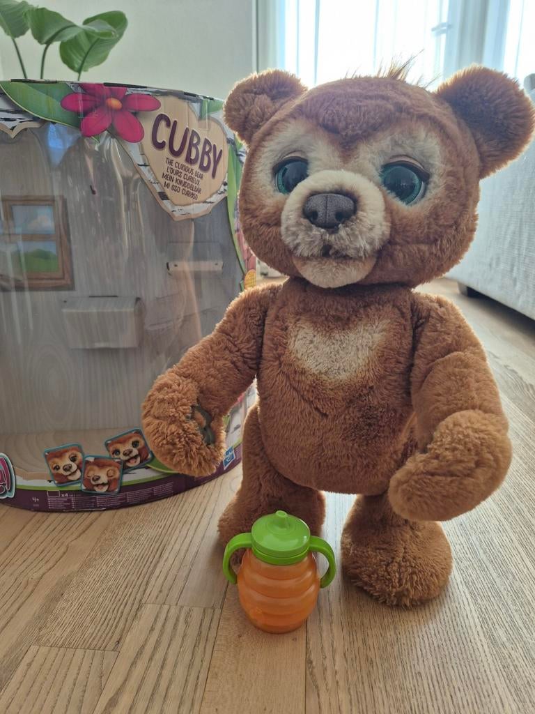 FurReal Friends Cubby de beer met originele verpakking, Ophalen, Zo goed als nieuw, Beer