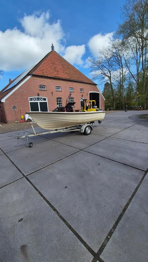 Boot  mercury 9.9 pk, Watersport en Boten, Ophalen of Verzenden, Gebruikt, Minder dan 6 meter