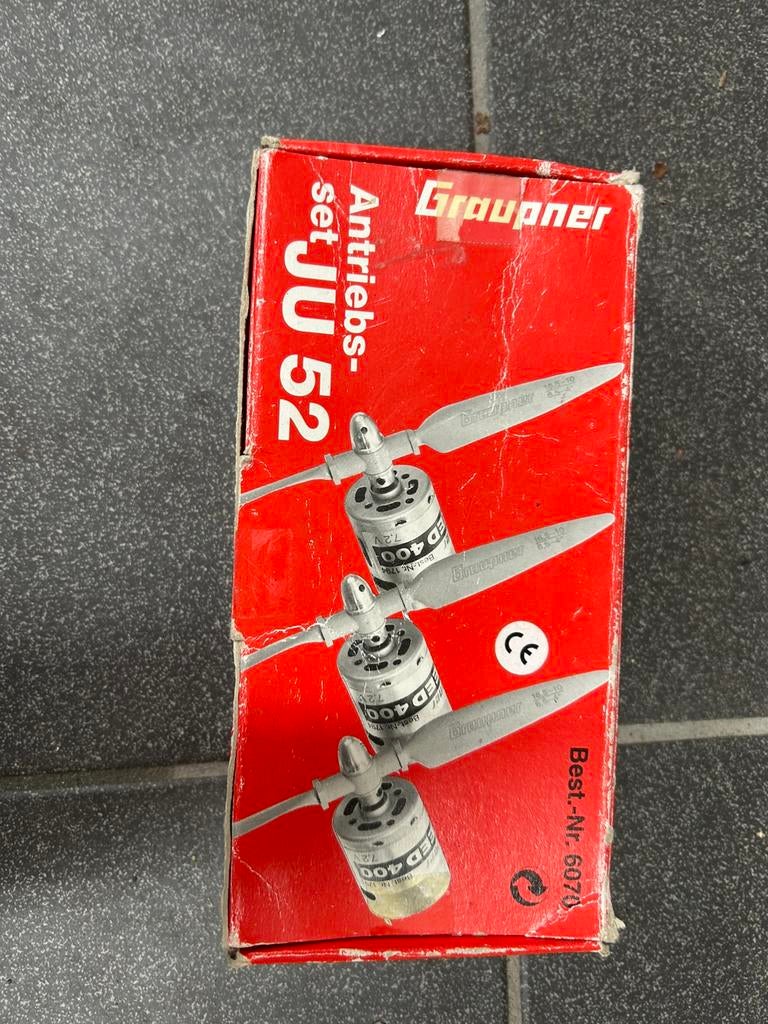 Junkers JU 52 aandrijfset, Ophalen of Verzenden, Zo goed als nieuw