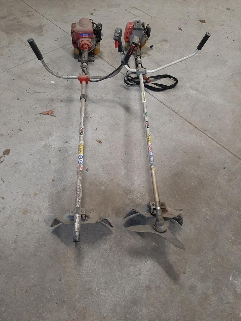 2 bosmaaiers, Ophalen, Gebruikt, Benzine