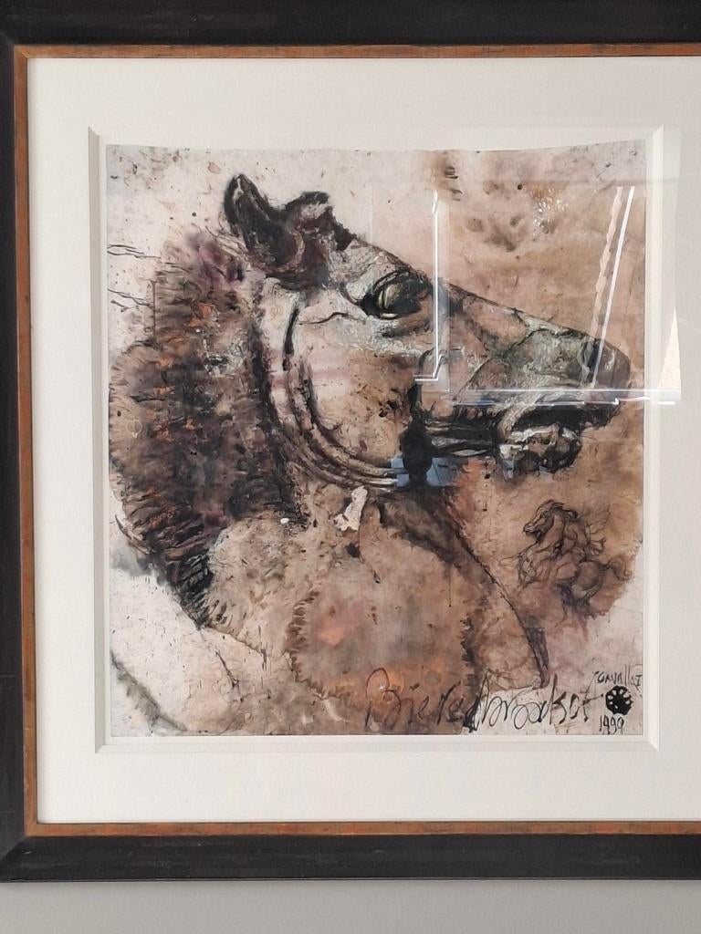 Gertie Bierenbroodspot 2 lithos, Ophalen