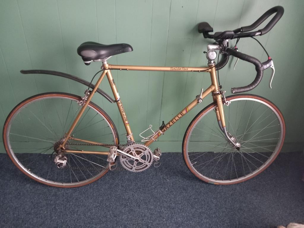 gazelle sprinter race racefiets, Fietsen en Brommers, Fietsen | Racefietsen, Ophalen, Gebruikt, Aluminium, 57 tot 61 cm