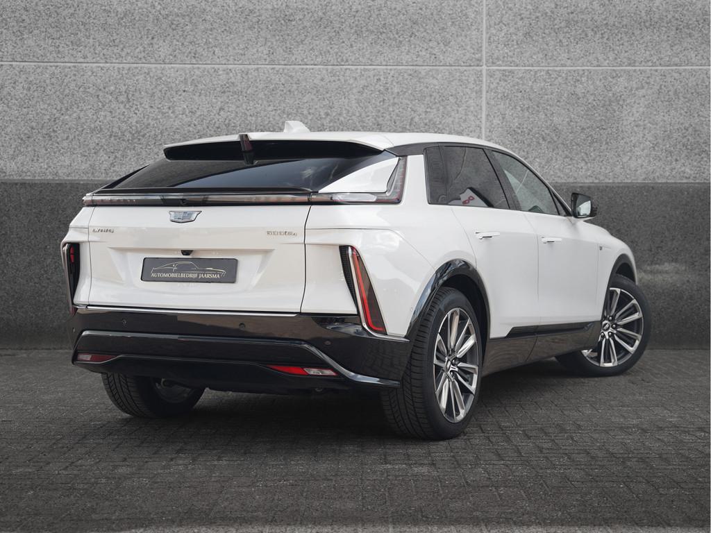 Cadillac Lyriq Sport 600 E4 AWD |Glazen Dak |Stoel verwarmin, Automaat, Lichtsensor, Gebruikt, Wit