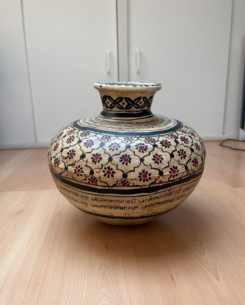 Antieke Indiaase vaas, Ophalen of Verzenden