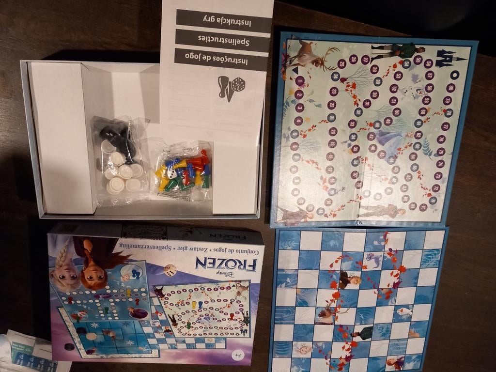 Frozen 4-1spellendoos, Ophalen of Verzenden