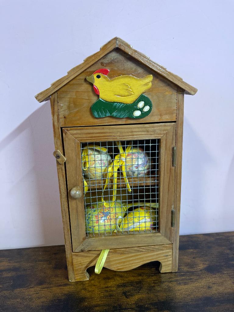 Eierdoos vintage voor Paas, Ophalen of Verzenden, Gebruikt