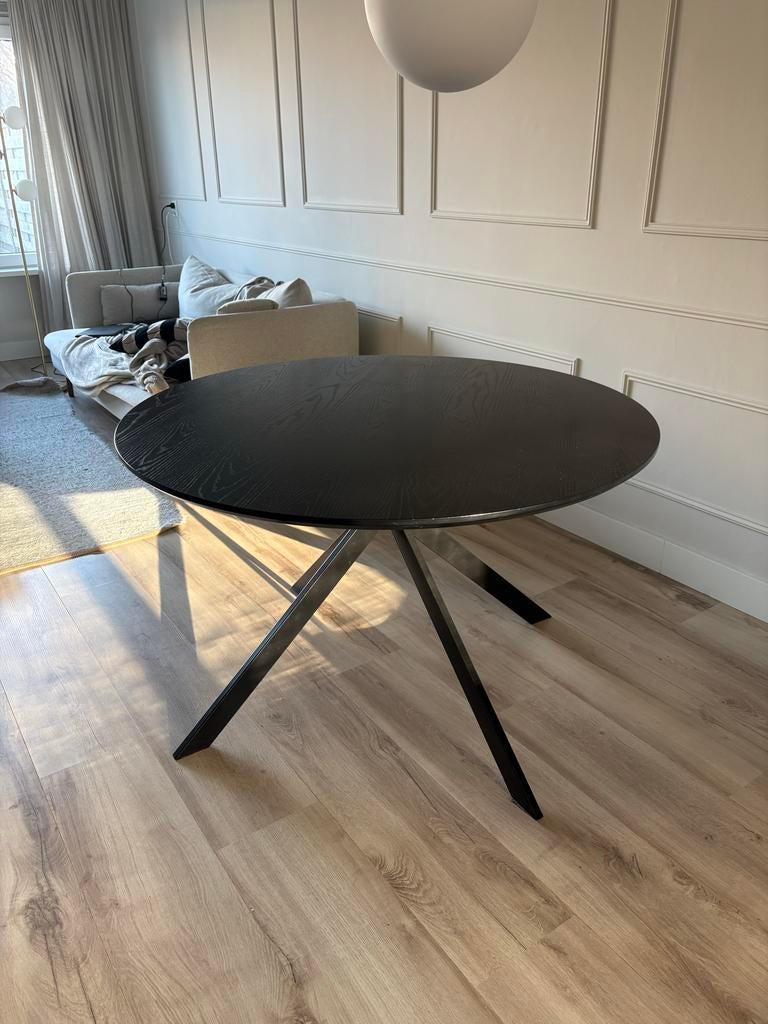 Eettafel Woood Bruno rond, Ophalen, Gebruikt, Rond, Modern