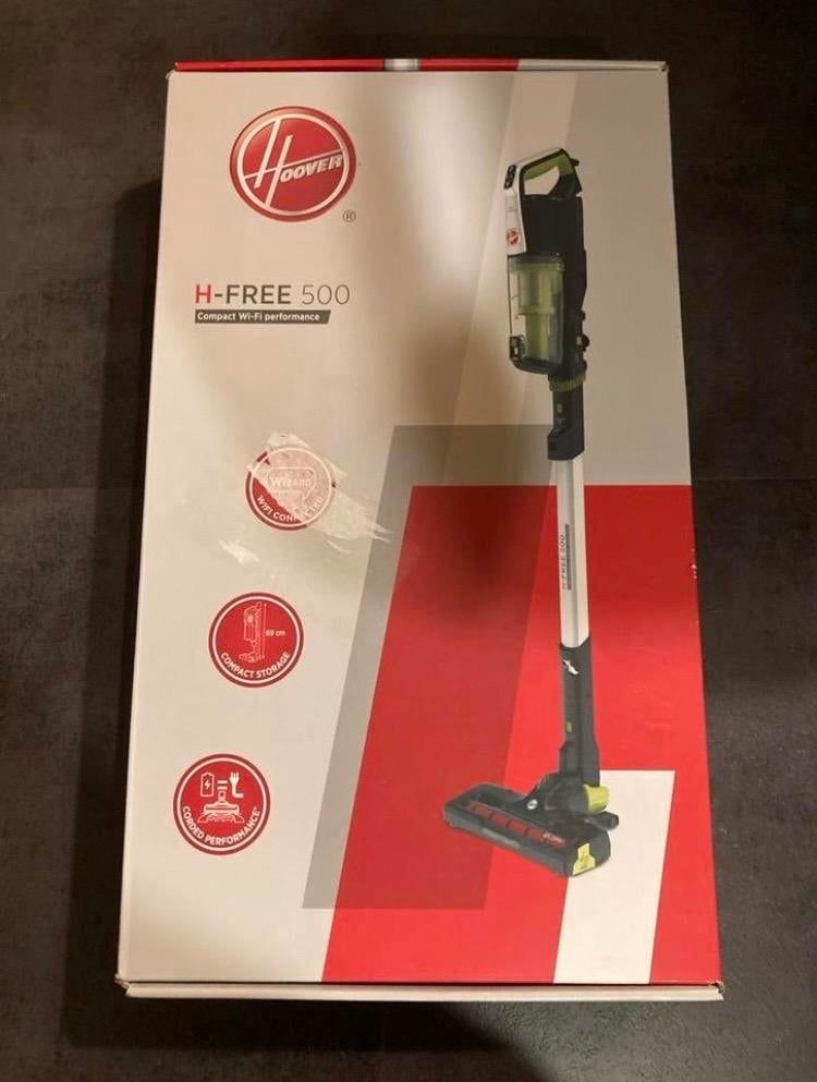 Hoover H-FREE 500 steelstofzuiger - Krachtig & Compact, Witgoed en Apparatuur, Stofzuigers, Zo goed als nieuw, Stofzuiger, Ophalen of Verzenden