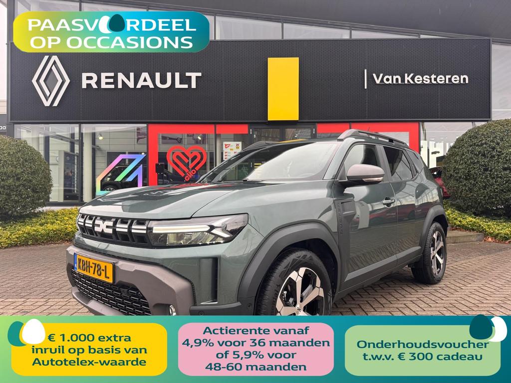 DACIA Duster 1.6 HYBRID 140pk Aut Journey / 360gr Camera / S, 94 pk, Stof, Gebruikt, 4 cilinders