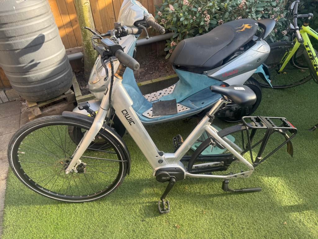 Qwic damesfiets elektrisch, 51 tot 55 cm, Ophalen of Verzenden, Zo goed als nieuw