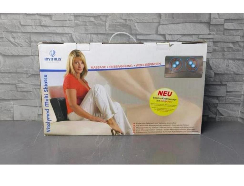 Massage kussen invitalis, Ophalen of Verzenden