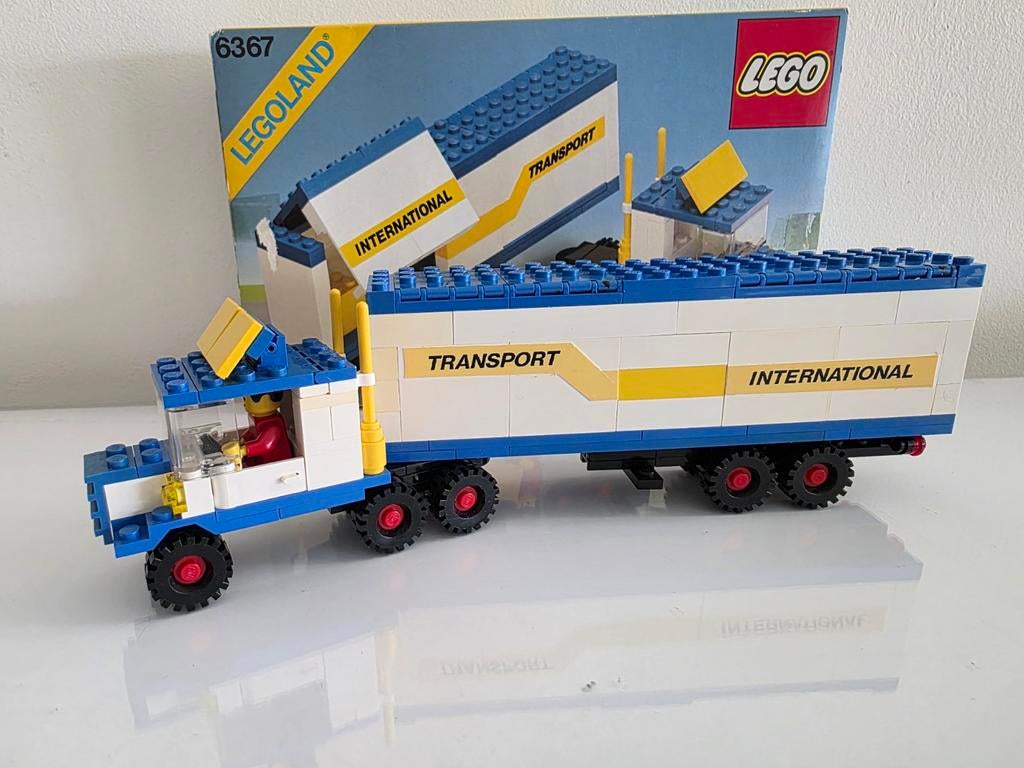 Lego Legoland Set 6367 International Transport vrachtwagen, Gebruikt, Lego, Ophalen of Verzenden, LEGOLAND