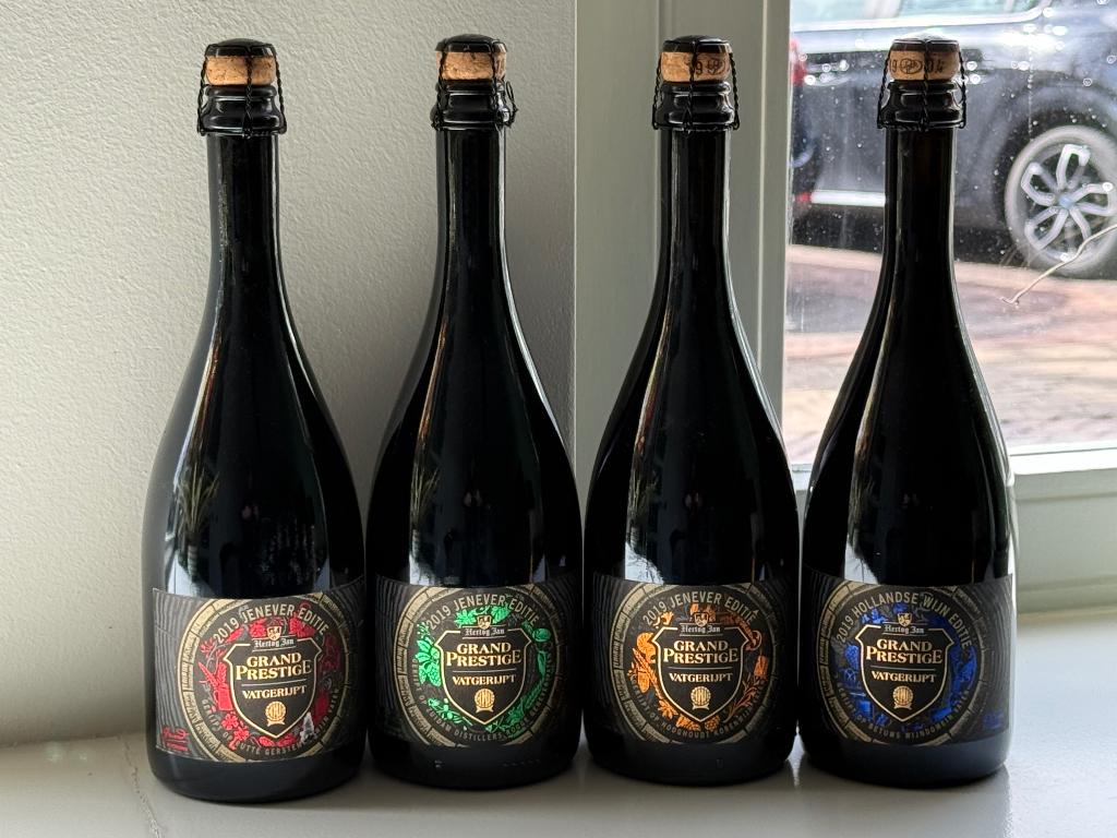 Hertog Jan Vatgerijpt 2019 incl Hollandse wijn, Verzamelen, Ophalen, Nieuw, Flesje(s), Hertog Jan