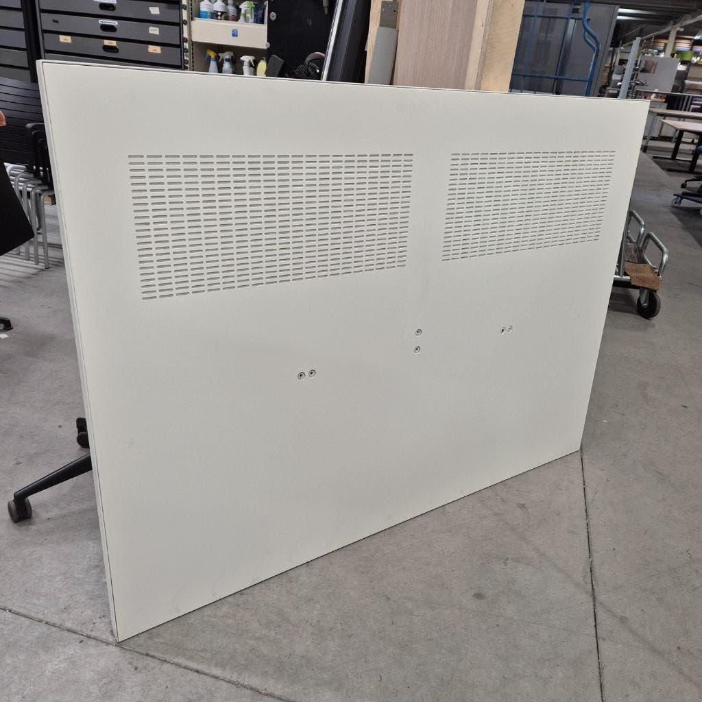 Grote witte akoestische scheidingswand voor tussen bureau's, Ophalen, Gebruikt