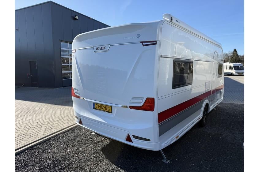 Kabe Smaragd 540 GLE * nieuwstaat * 1ste eigenaar * Mover, Caravans en Kamperen, Schokbreker, Standaardzit, 2 aparte bedden, Bedrijf
