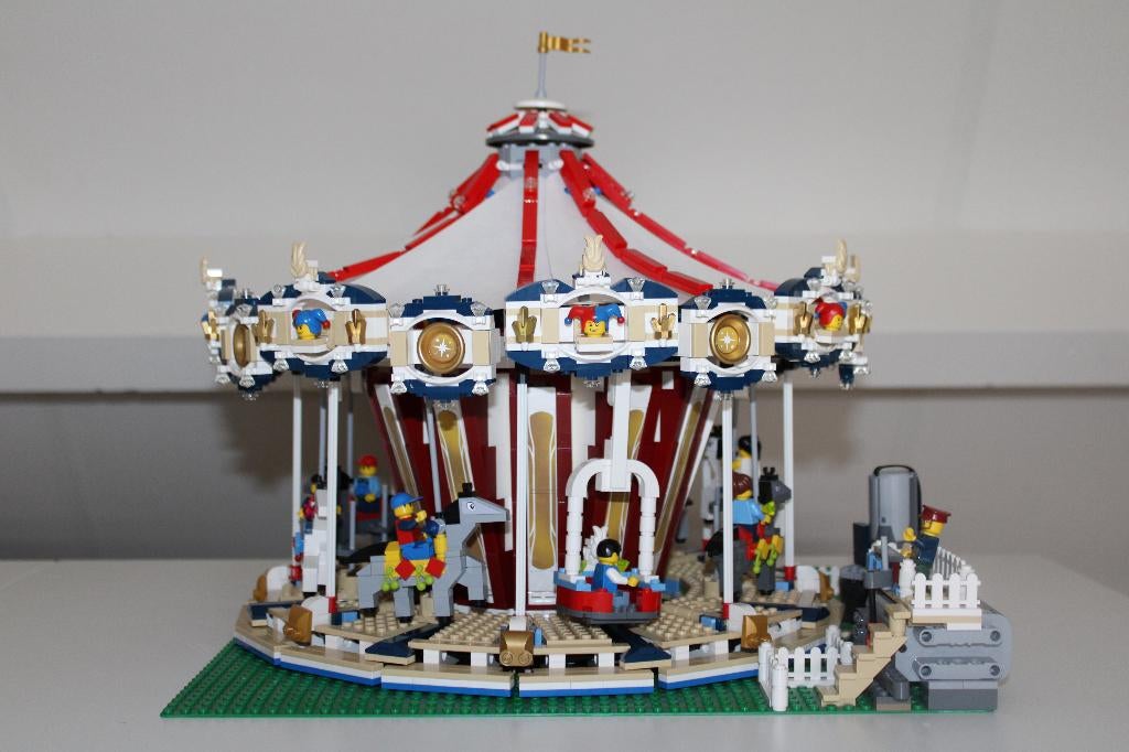 Lego 10196 Grand Carousel Grote draaimolen | Collectors Item, Ophalen of Verzenden, Zo goed als nieuw, Complete set, Lego