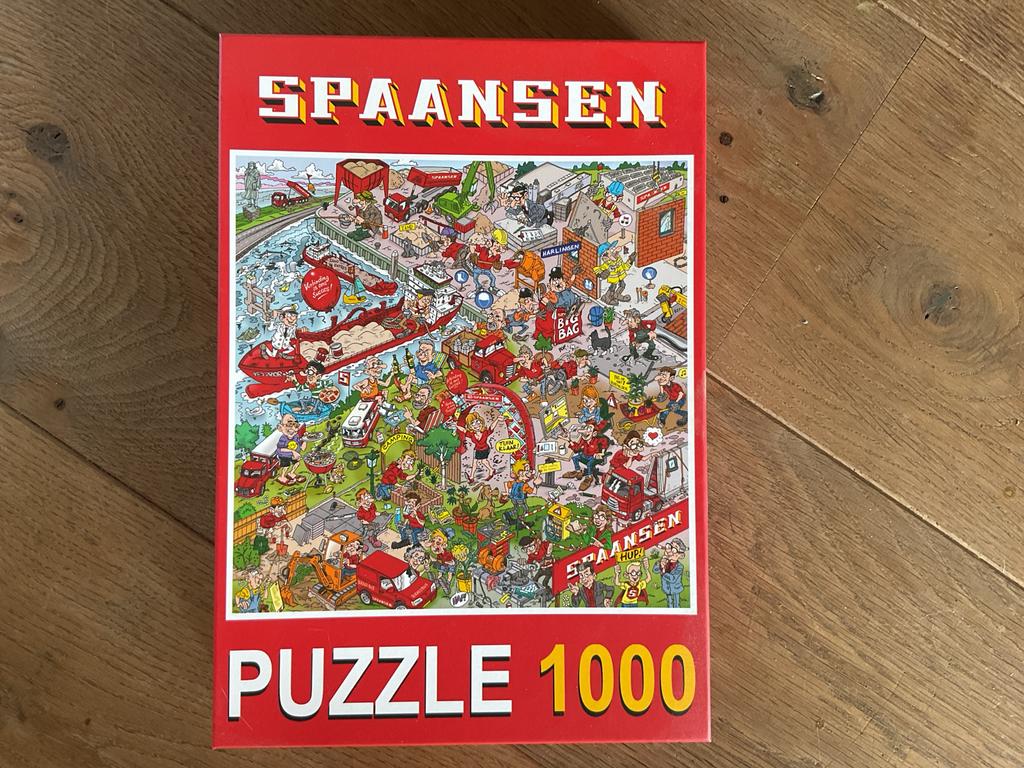 Zeldzame Spaansen puzzel 1000 stukjes - Harlingen, Ophalen, 500 t/m 1500 stukjes, Zo goed als nieuw