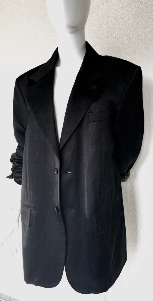 ADNYM ATELIER SATIJNEN BLAZER, MAAT S (NEW €595)️️️💛💛💛, Kleding | Dames, Jasjes, Kostuums en Pakken, Zo goed als nieuw, Jasje