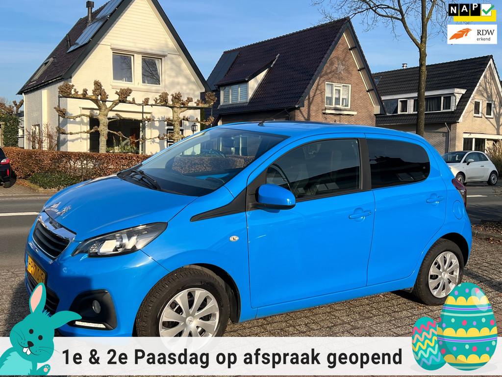 Peugeot 108 1.0 e-VTi Active 63.000 km NL-AUTO-NAP., Voorwielaandrijving, Stof, Gebruikt, Start-stop-systeem