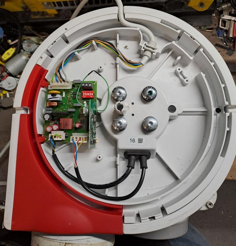 mv box, Ophalen of Verzenden, Gebruikt, Afzuiger