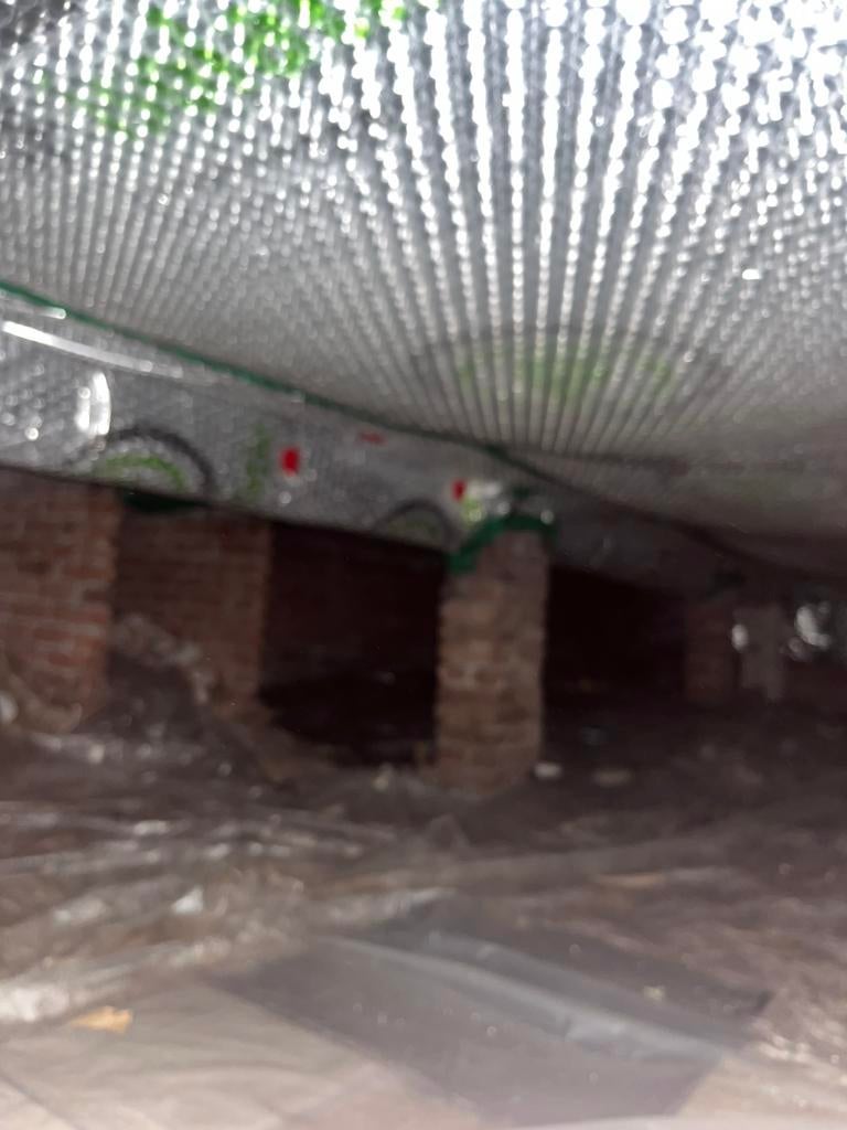 PIF vloerisolatie 50m2, Ophalen, Overige materialen, Gebruikt, 15 m² of meer