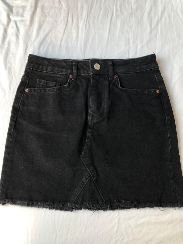 Zwarte spijkerrok Anti Blue (The Sting) - maat S, Kleding | Dames, The Sting, Zwart, Ophalen of Verzenden, Zo goed als nieuw